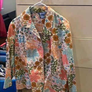 Floral Blazer
